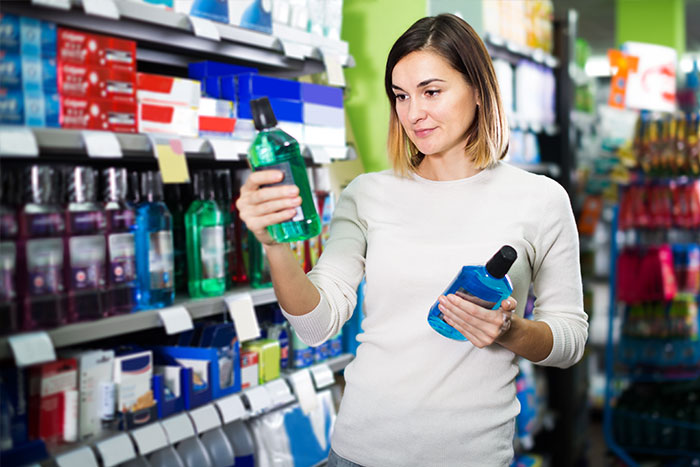 Mouthwash with Alcohol vs. Without