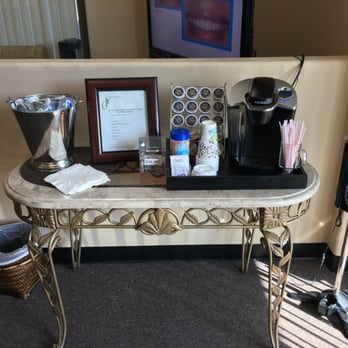 dental office old beverage bar